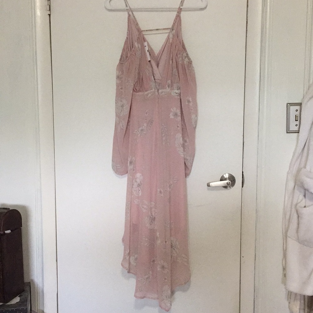 Pink pattern dress - Picture 4 of 5